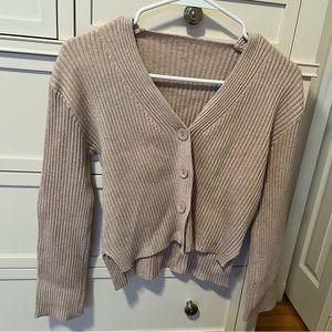 SOLD Ribbed cardigan